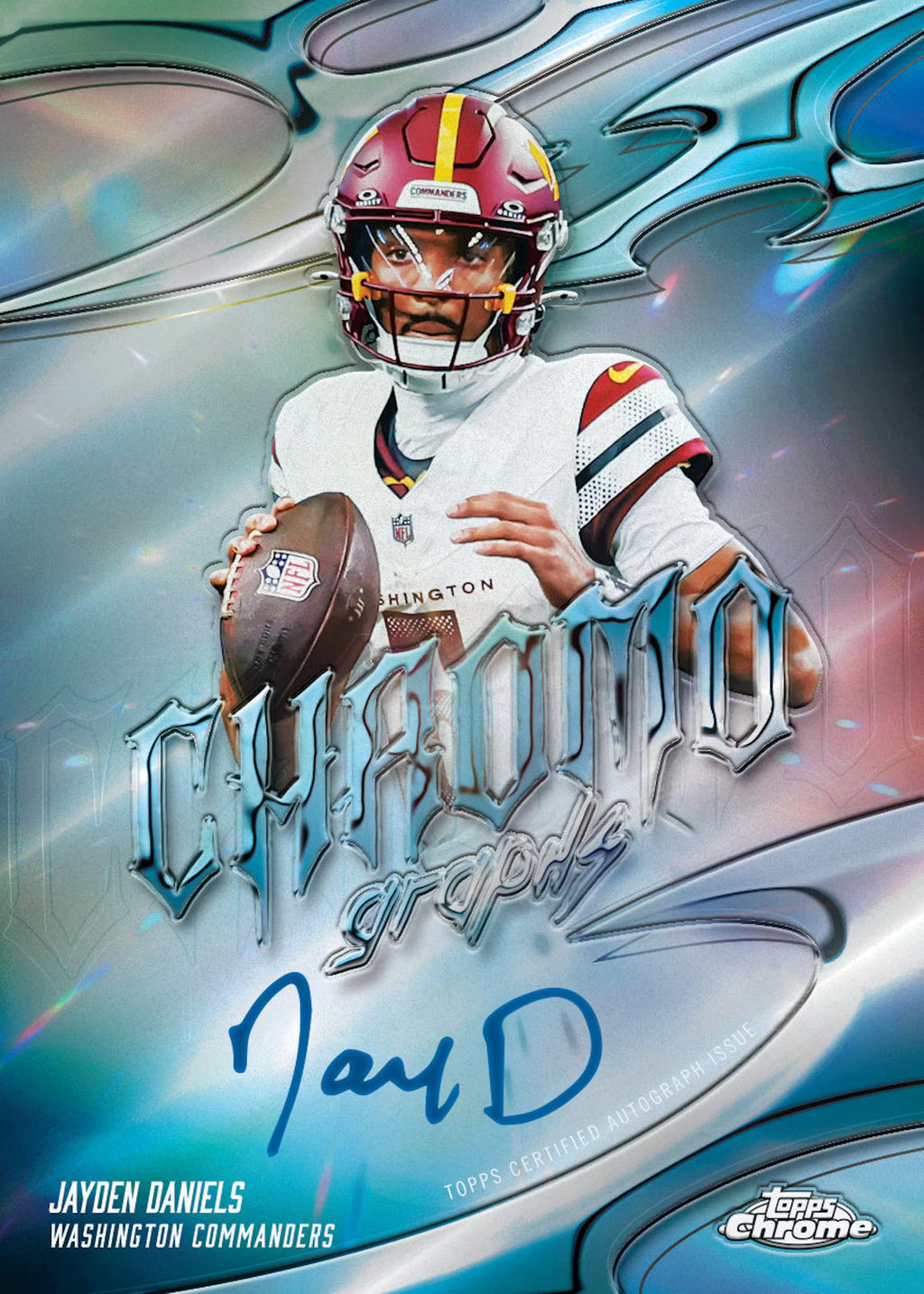 Topps Chrome® Football 2025 Hobby Box