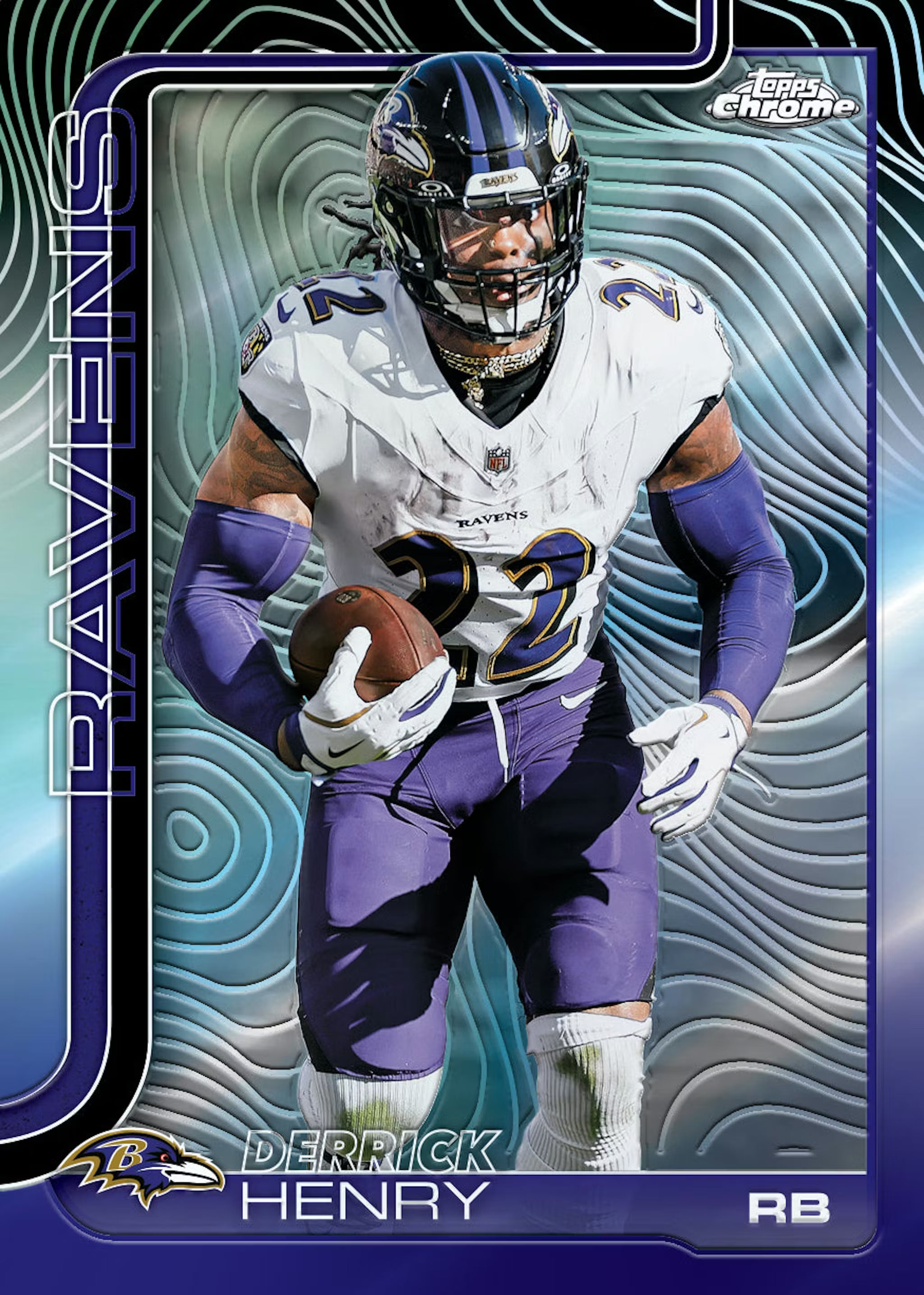Topps Chrome® Football 2025 Hobby Box
