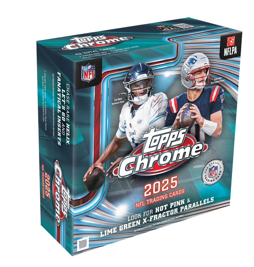 Topps Chrome Football 2025 - Mega Box