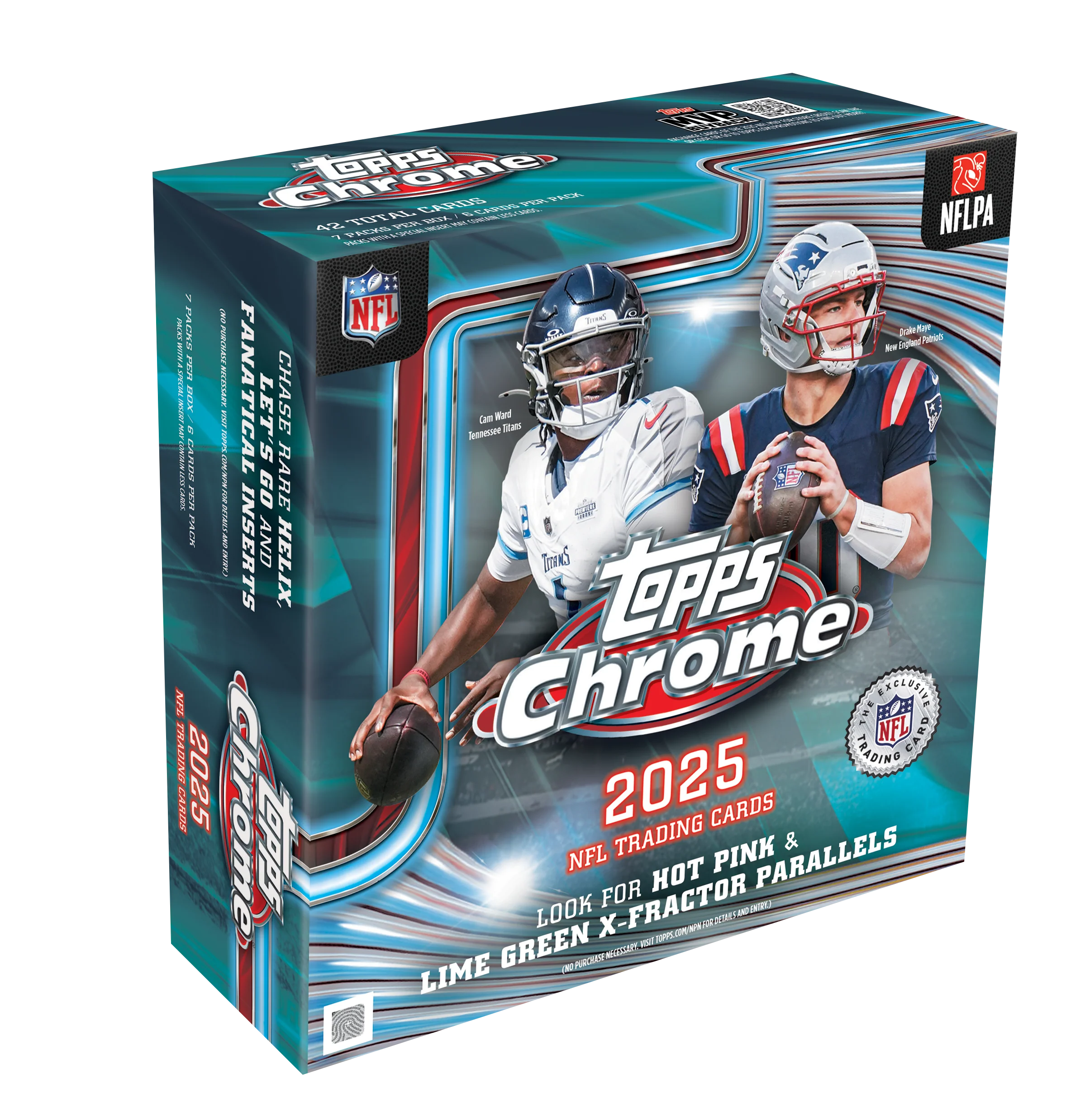 Topps Chrome Football 2025 - Mega Box