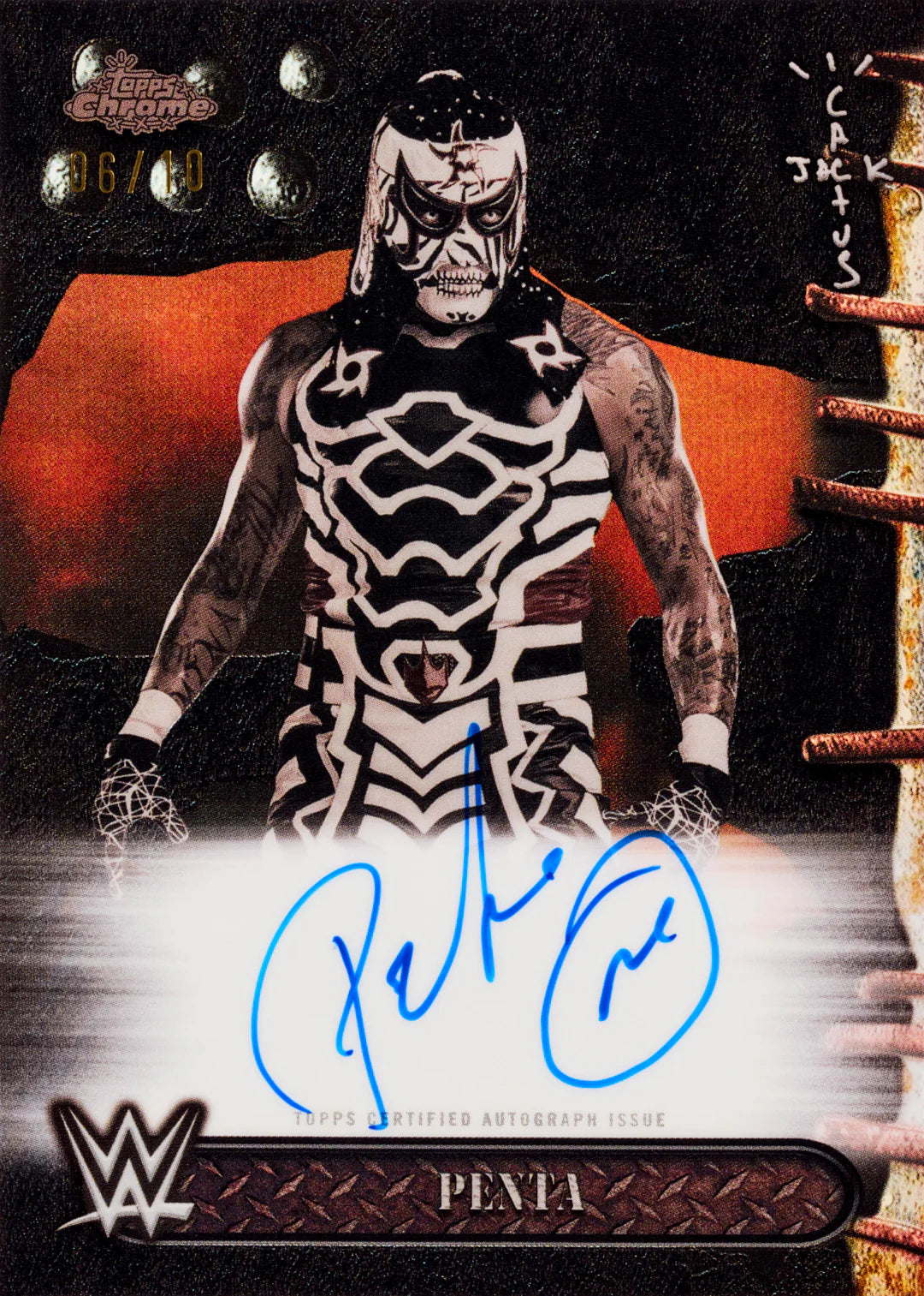 Topps Chrome WWE x Cactus Jack 2025 Hobby Box