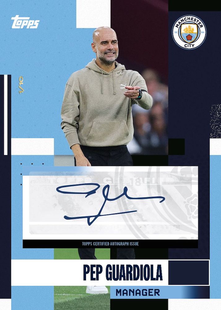 Topps Manchester City Team Set 2024-25