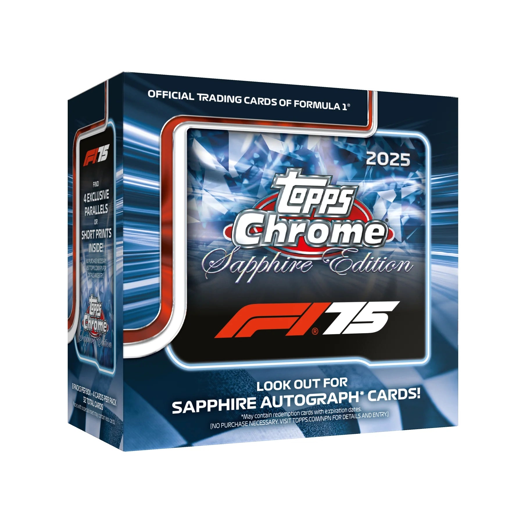 Topps Chrome® Formula 1® - Sapphire Edition - Hobby Box 2025