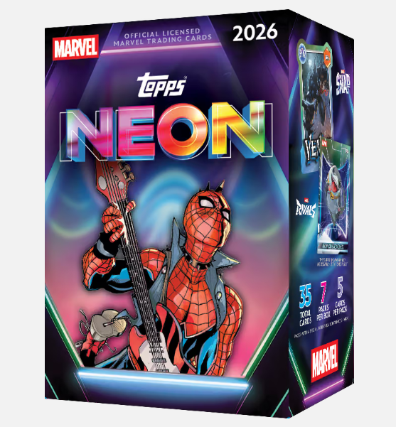 Topps Marvel Neon 2026 Value Box