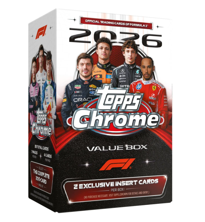 Topps Chrome Formula 1 2026 Value Box
