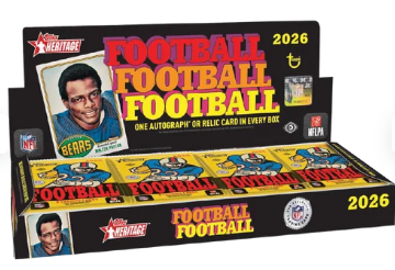 Topps Heritage Football 2026 Hobby Box - Pre-Order