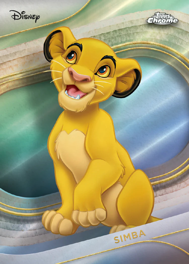 Topps Chrome Disney Mega Box 2025