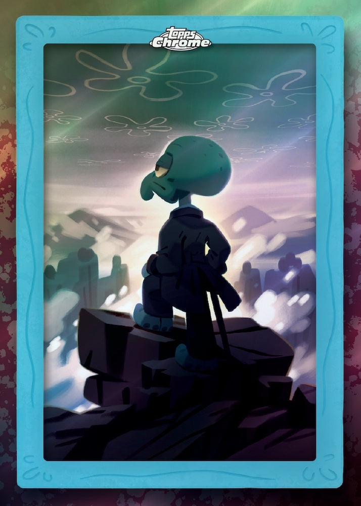 Topps Sponge Bob Square Pants Chrome Hobby Box 2025