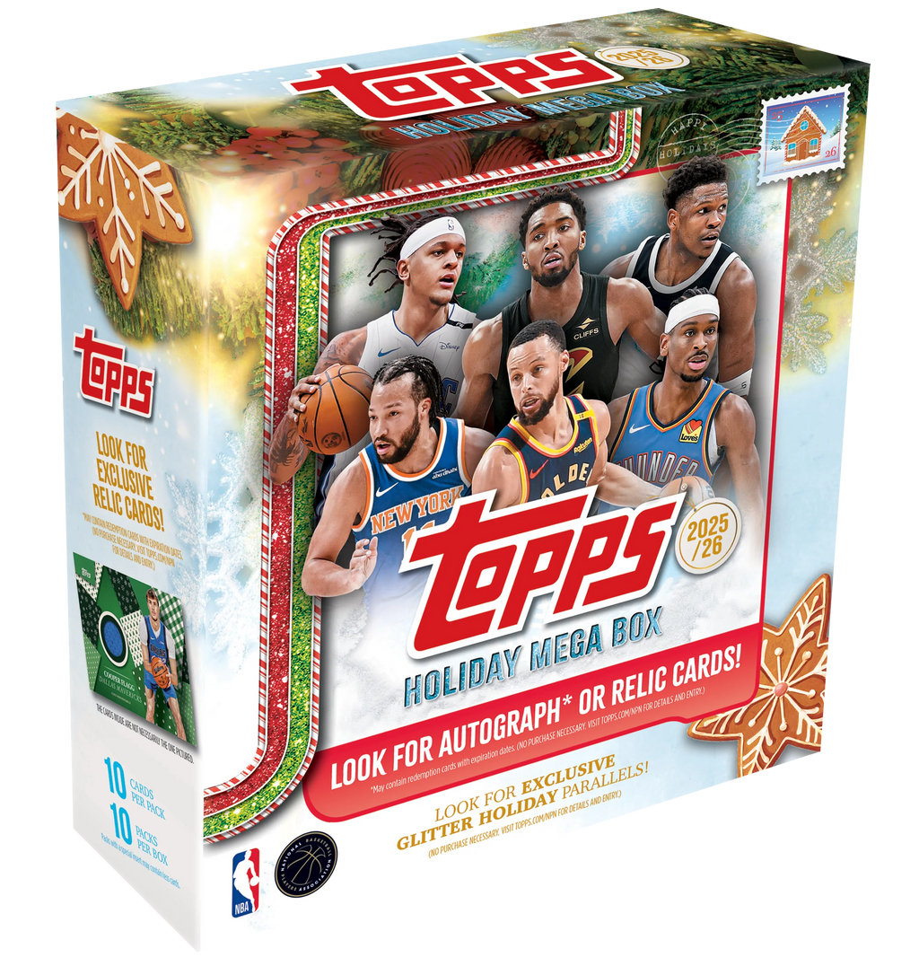 Topps Holiday Basketball Mega Box 2025-26