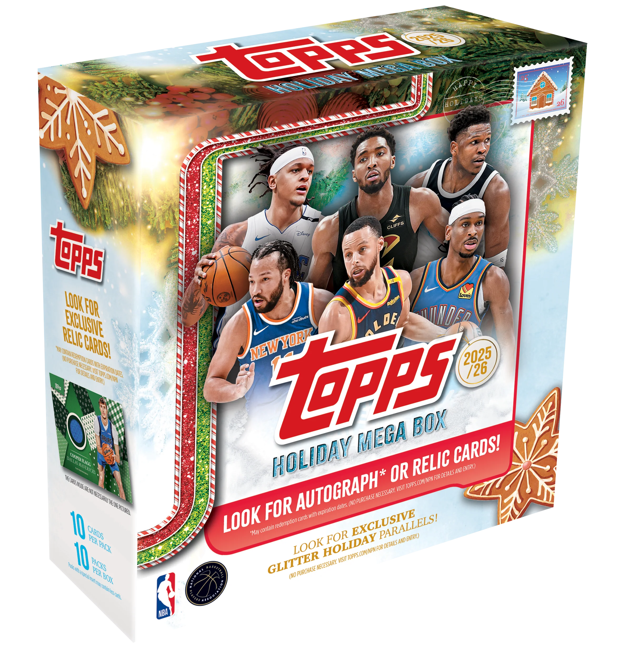 Topps Holiday Basketball Mega Box 2025-26