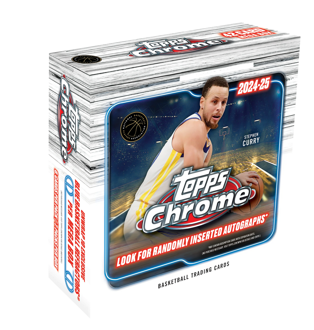Topps Chrome Basketball Mega Box 24/25