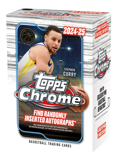 Topps Chrome Basketball Value Box 24/25 – Mania Cards and Collectibles