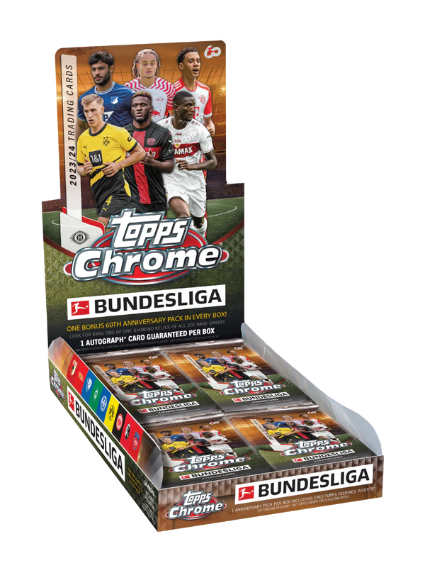 Topps Chrome Bundesliga Hobby Box 2023-24