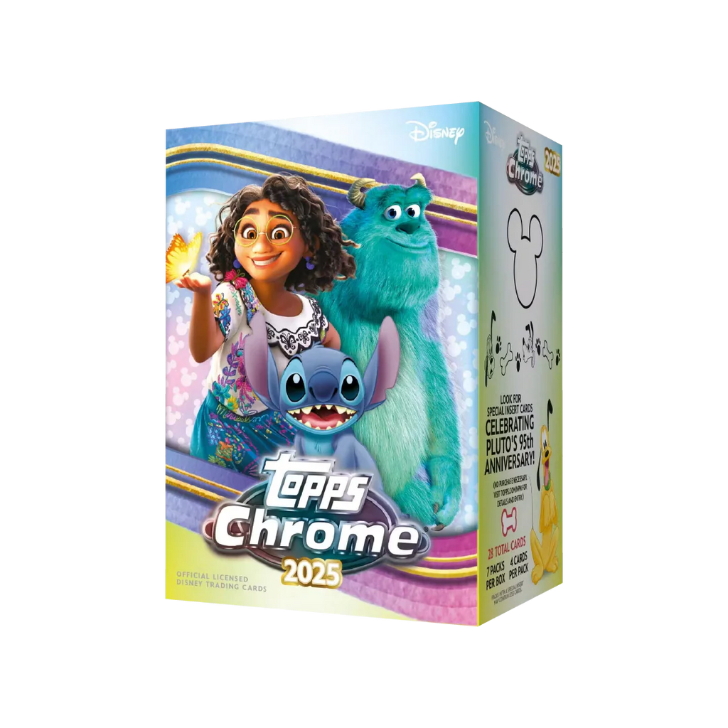 Topps Chrome Disney Blaster Box 2025