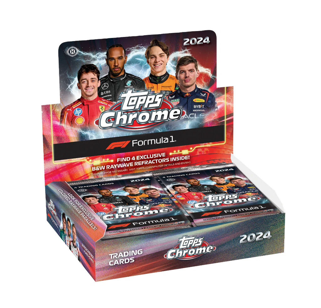 Topps Chrome Formula 1 Qualifying Lap Box 2024