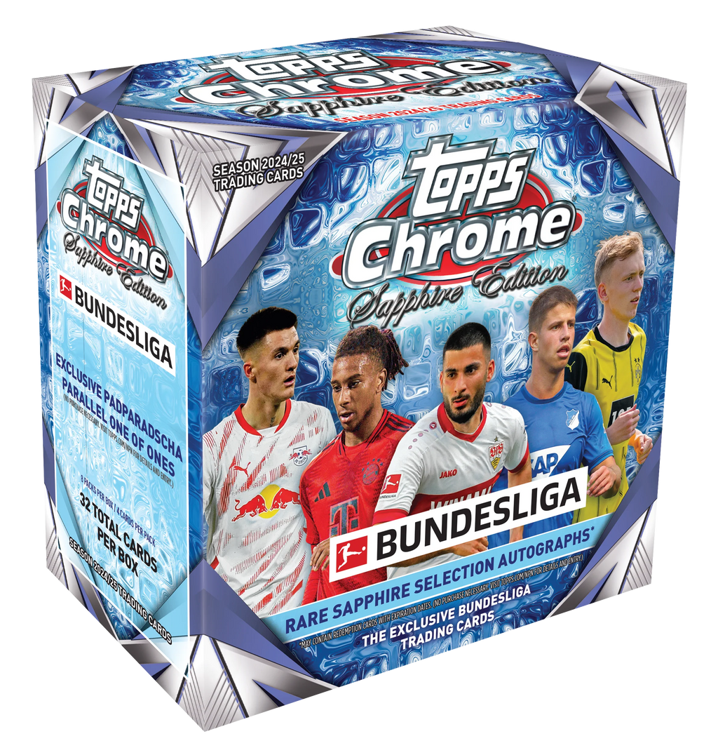 Topps Chrome Sapphire Bundesliga Hobby Box 2025