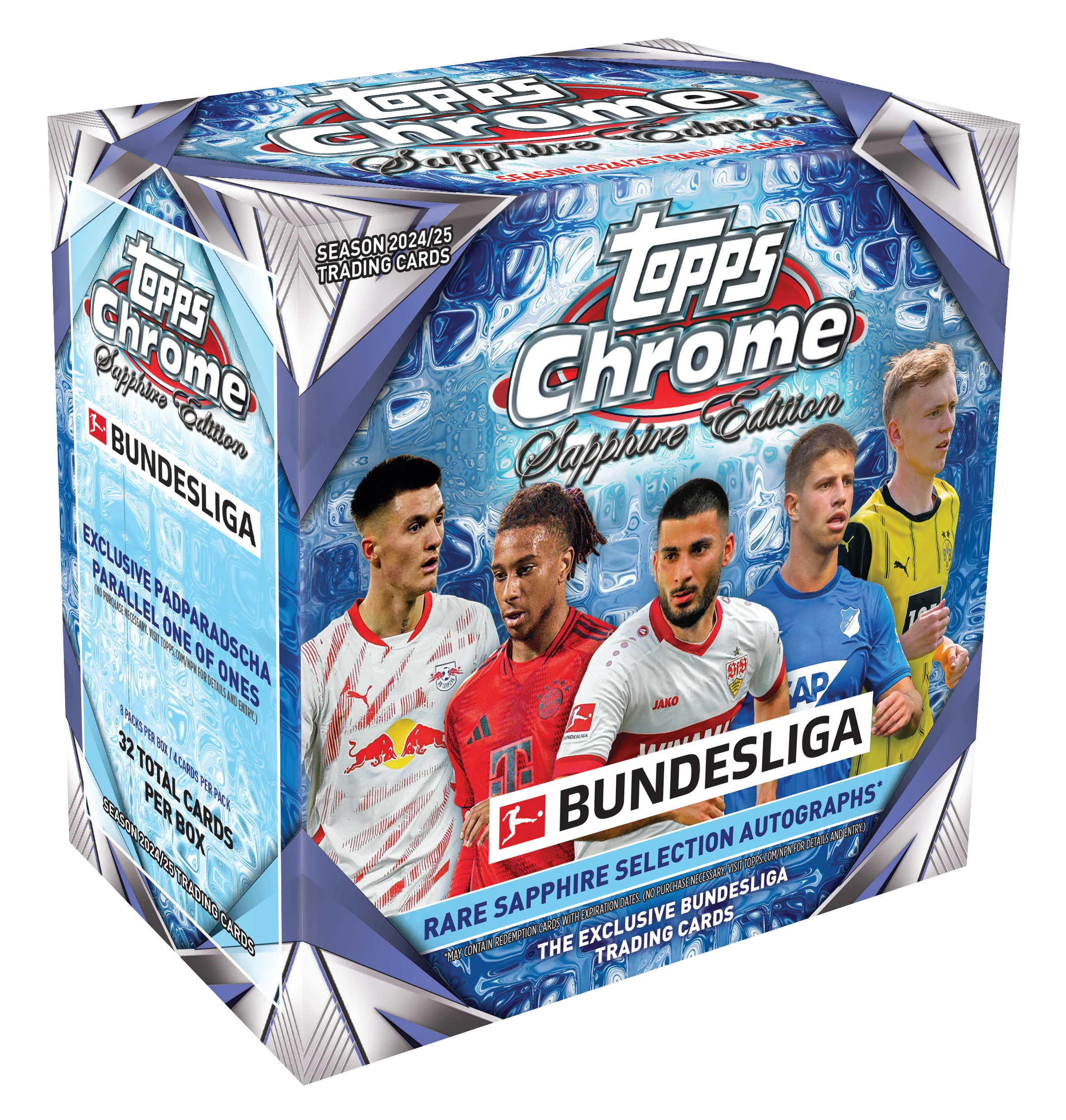 Topps Chrome Sapphire Bundesliga Hobby Box 2025
