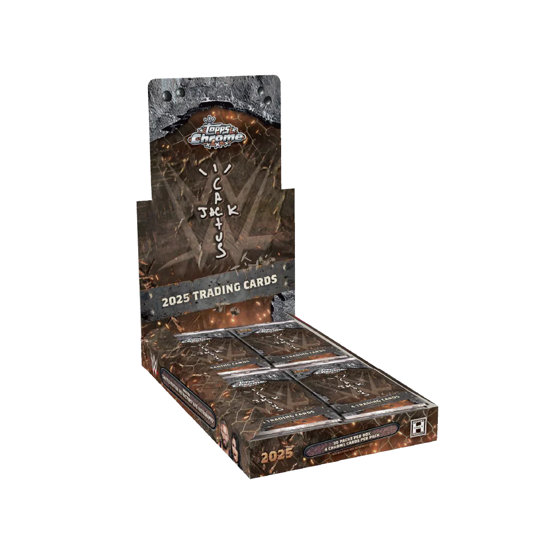 Topps Chrome WWE x Cactus Jack 2025 Hobby Box