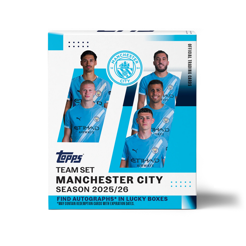 Topps Manchester City Team Set 2025-26