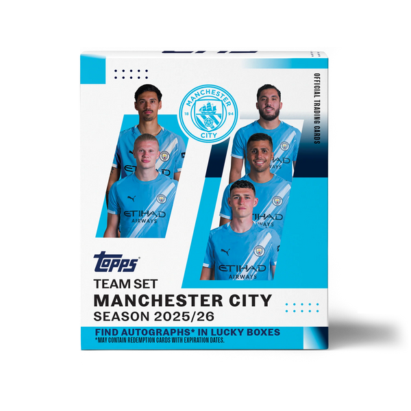 Topps Manchester City Team Set 2025-26