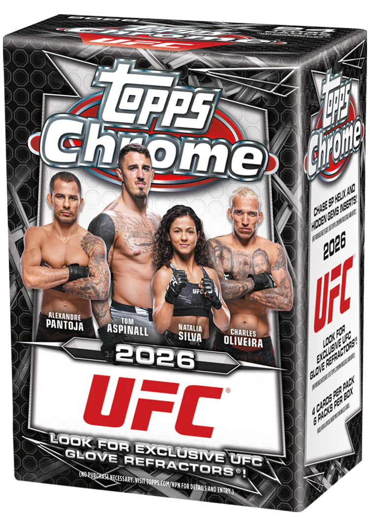 Topps Chrome UFC 2026 Value Box - Pre-Order
