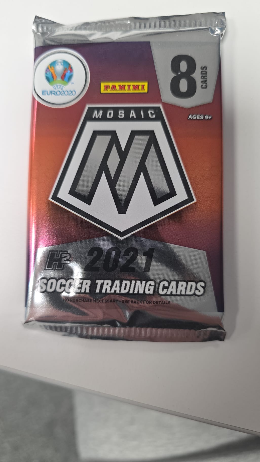 Euro 2021 Mosiac H2 8 Card Pack