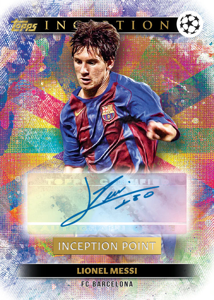 Topps Inception 2024-25 UEFA Club Competitions Hobby Box