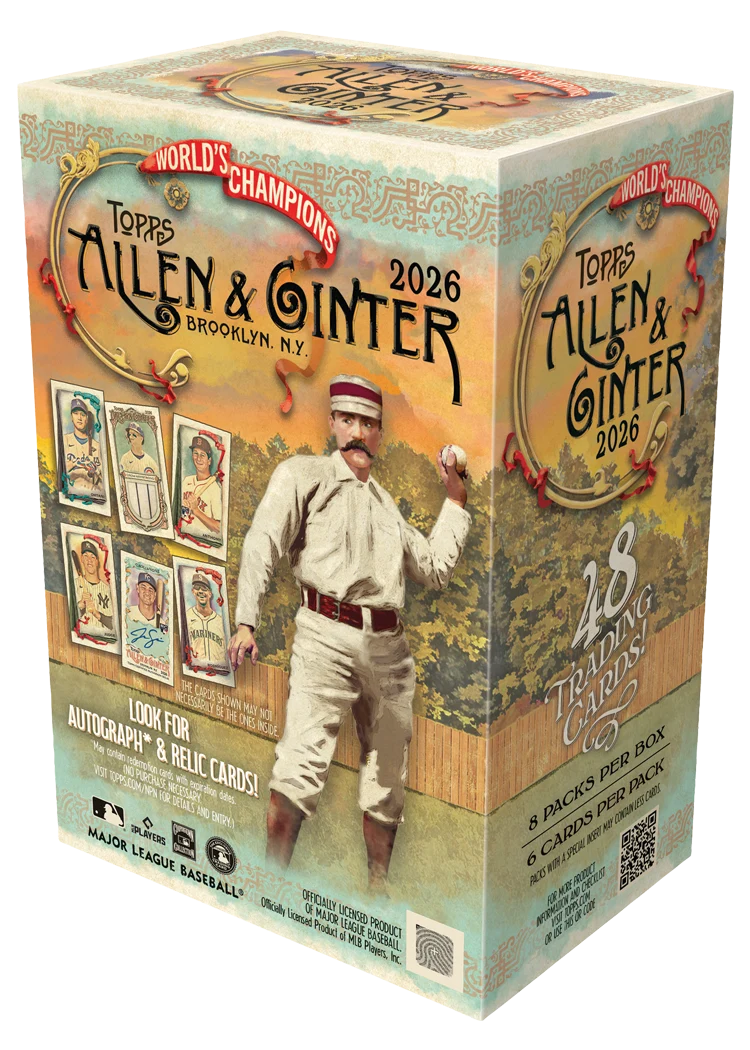 Topps Allen & Ginter Baseball 2026 Value Box - Pre-Order