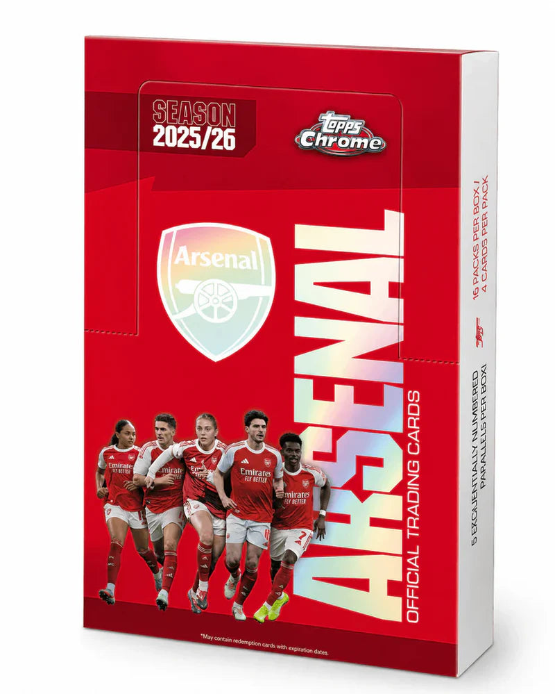 Topps Chrome Arsenal 2025-26 Hobby Box