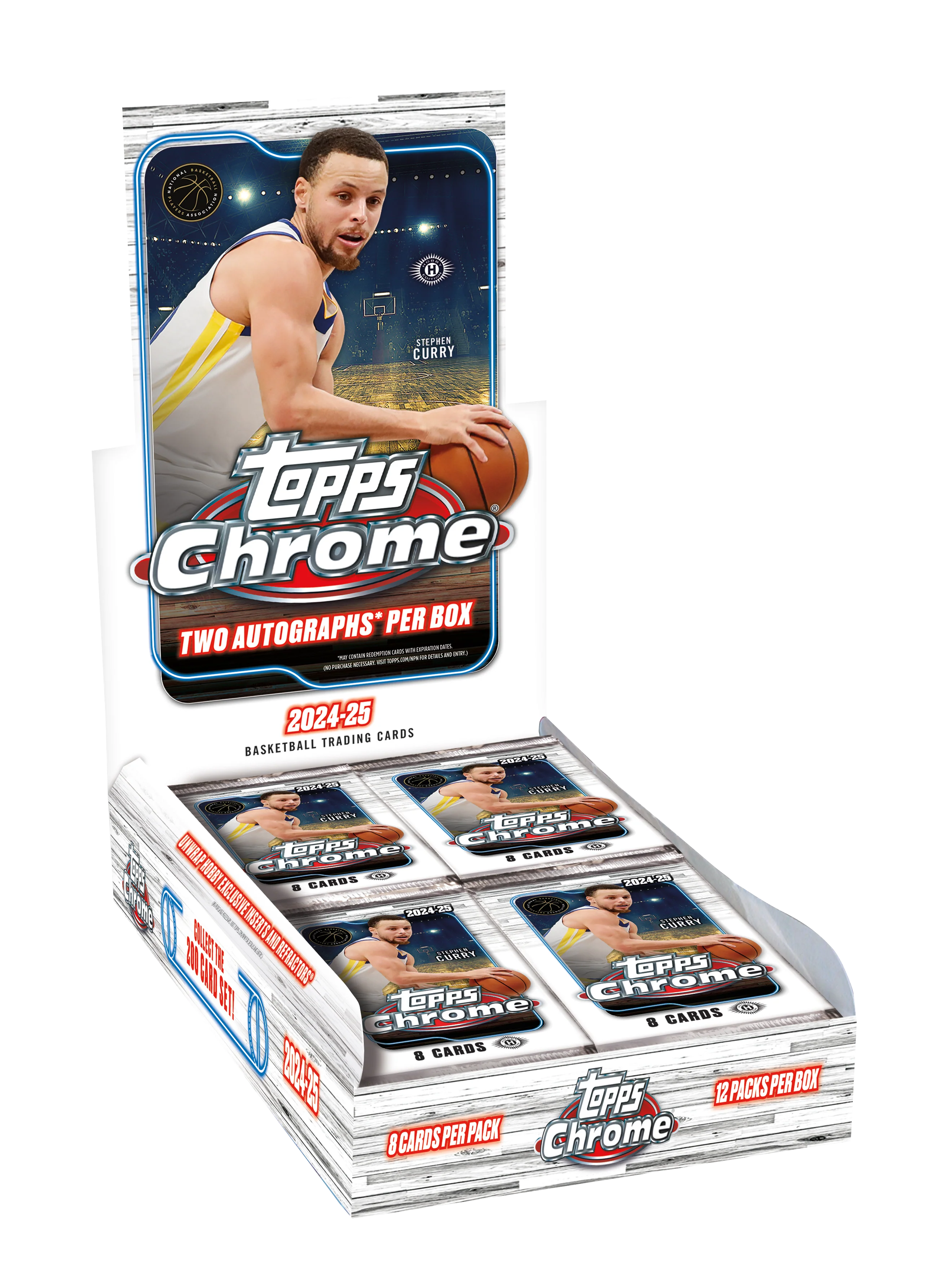 2024/25 Topps Chrome Basketball - Hobby Box