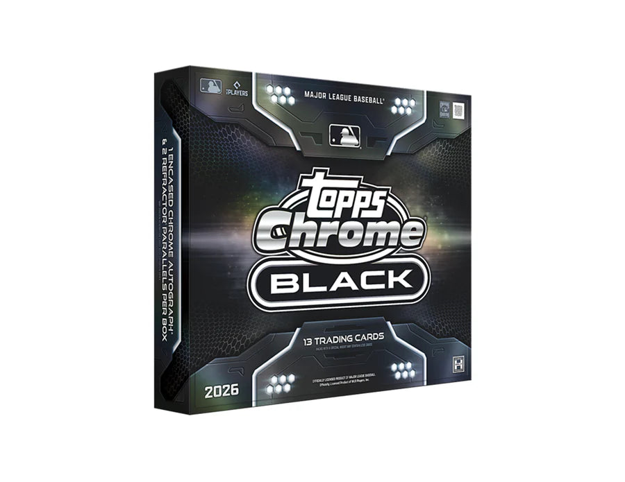 Topps Chrome Black Baseball Hobby Box 2026