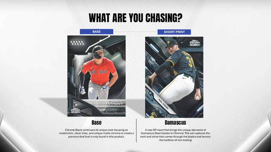 Topps Chrome Black Baseball Hobby Box 2026