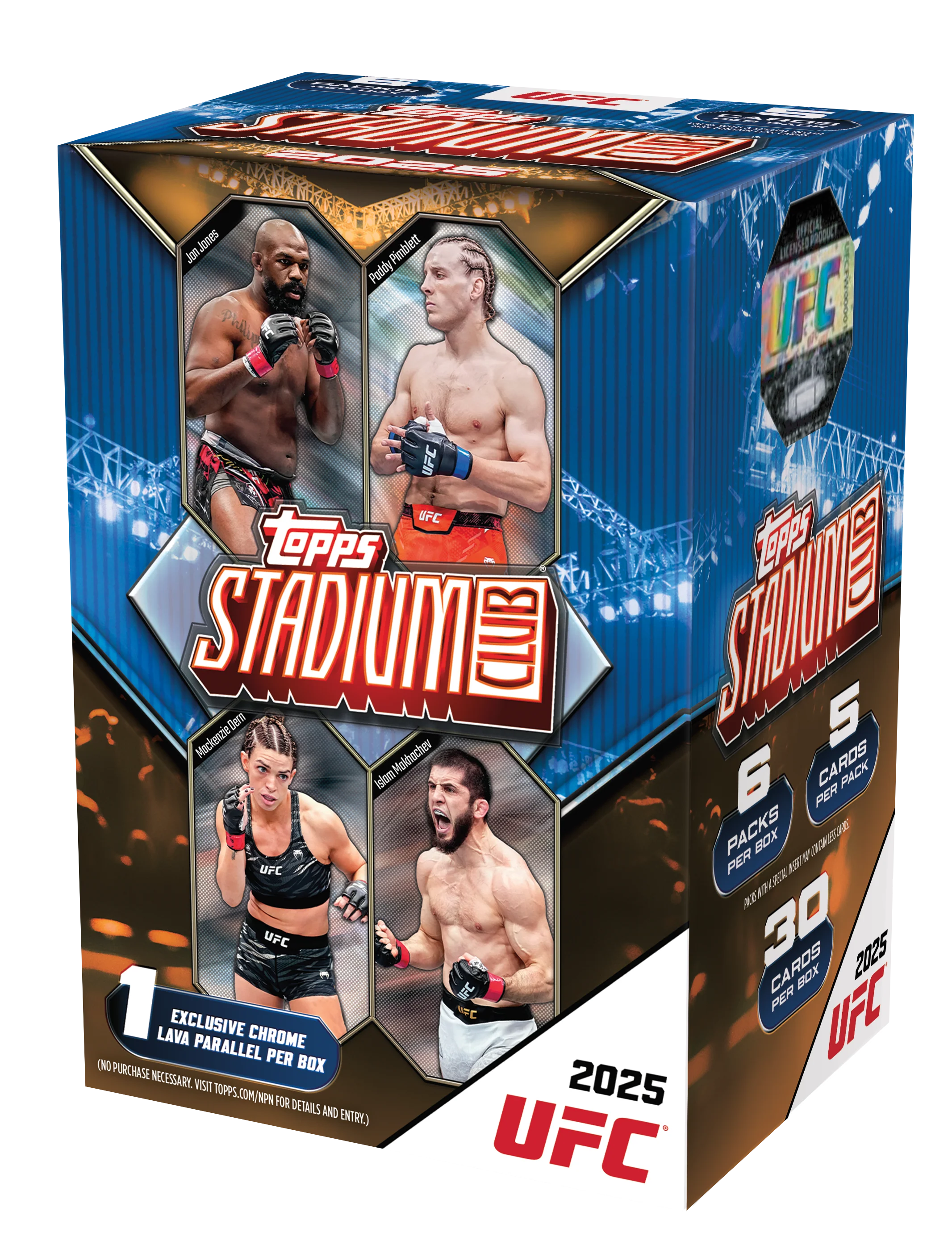 Topps Stadium Club UFC 2025 Value Box Premium MMA Trading Cards topps-stadium-club-ufc-2025-value-box-premium-mma-trading-cards
