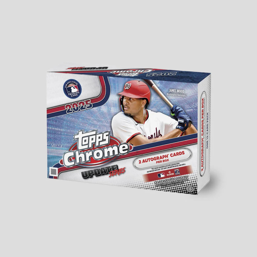 Topps Chrome Baseball Update Series 2025 Breaker's Delight Case (6 Boxes)