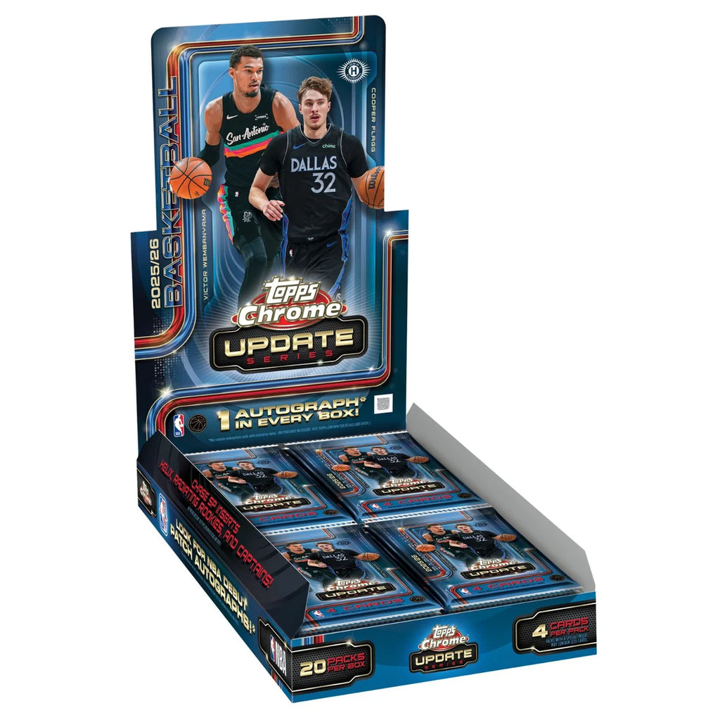 Topps Chrome Update Series Basketball 2025-26 Hobby Box