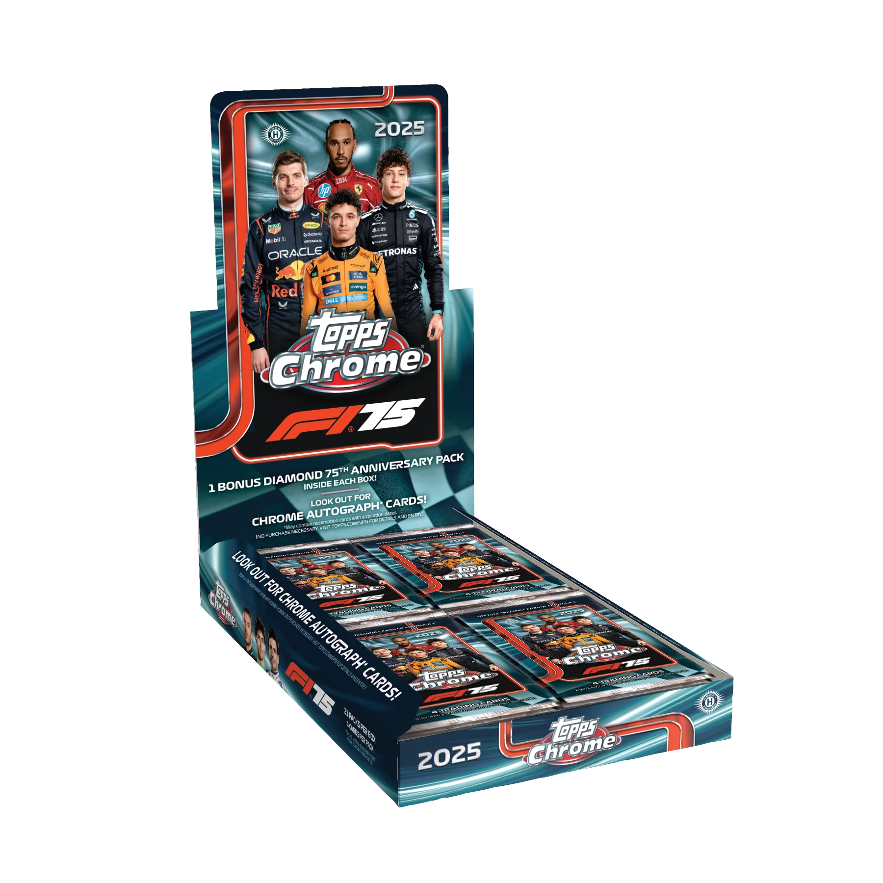 Topps Chrome Formula 1 2025 Hobby Box PRE-SALE
