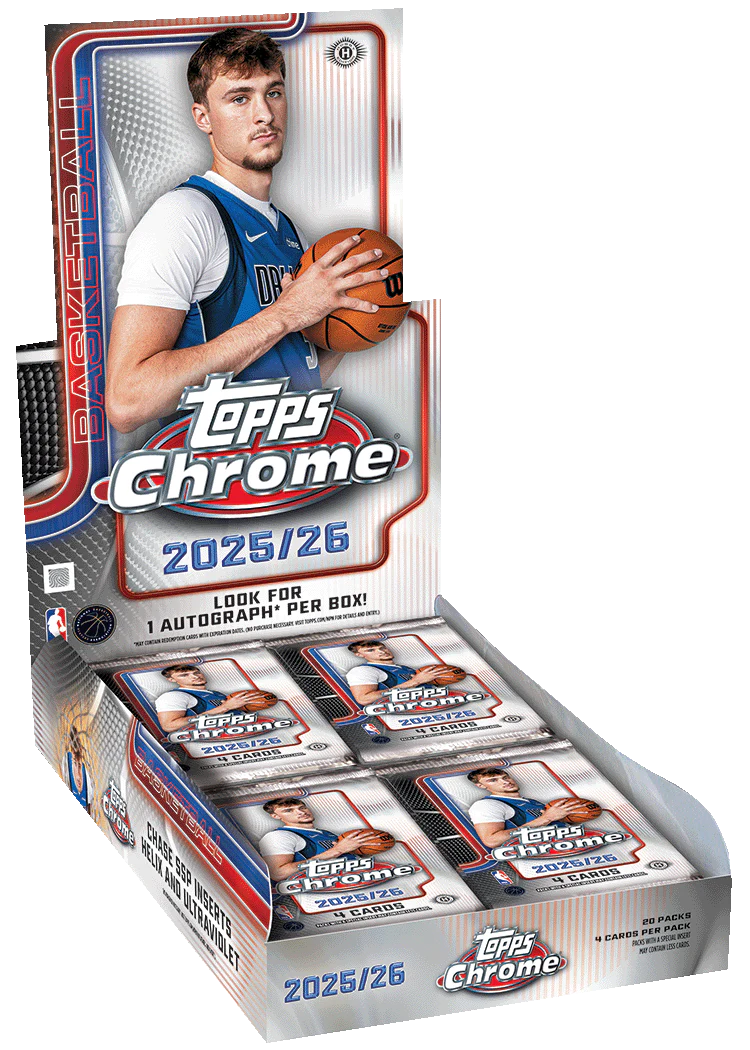 2025-26 Topps Chrome Basketball Hobby Box