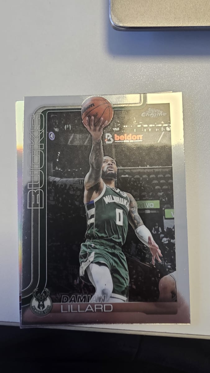 2025 Topps Chrome Damian Lillard #153