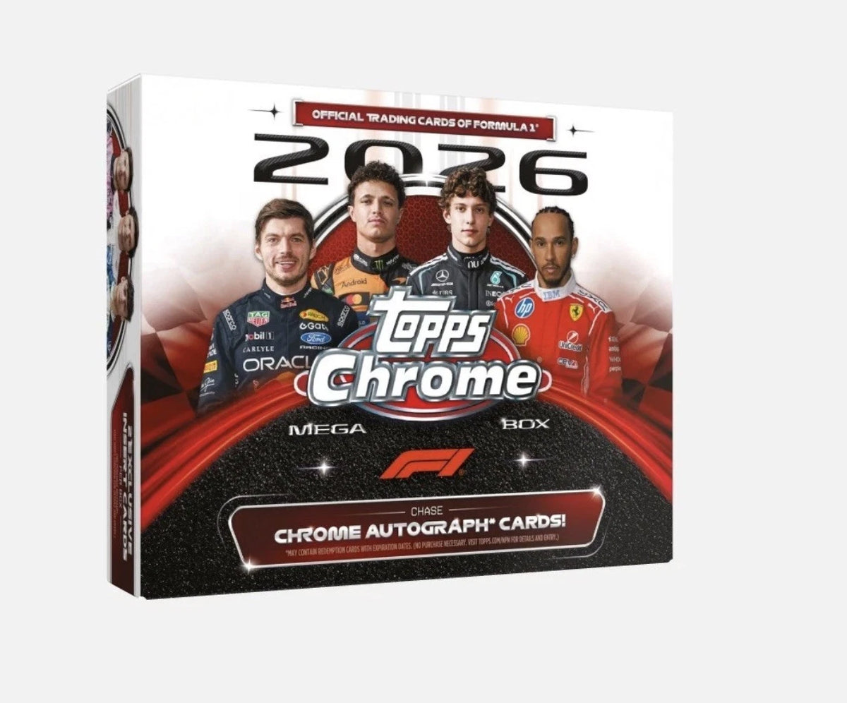 Topps Chrome Formula 1 Mega Box 2026
