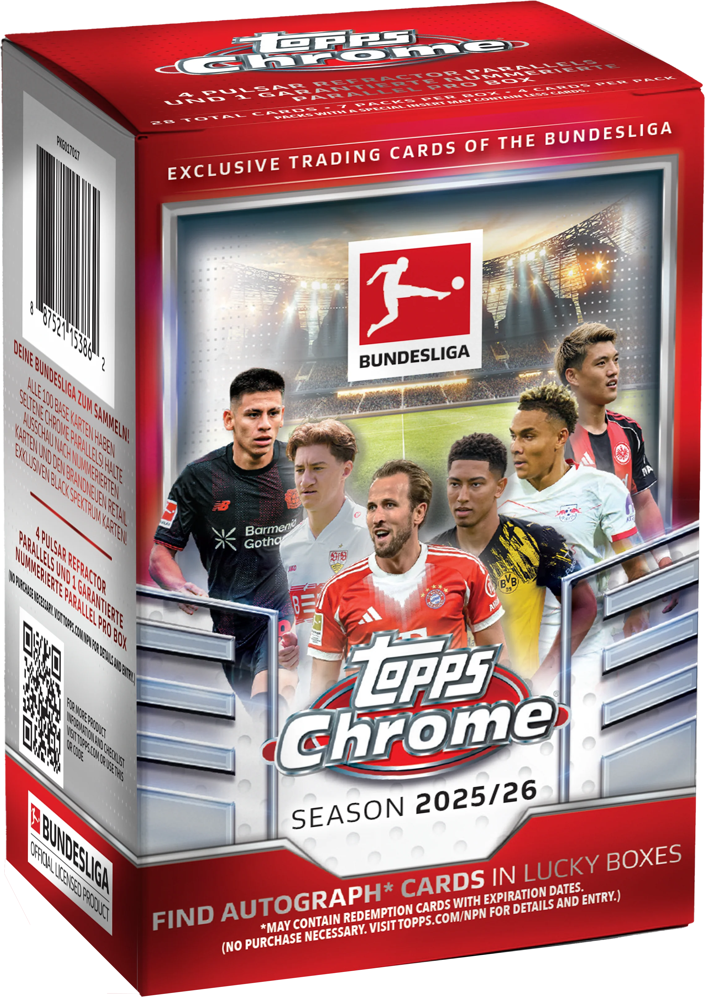 Topps Chrome Bundesliga 2025/26 Value Box