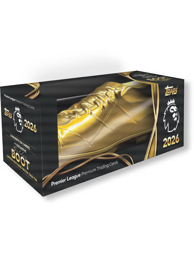 Topps Premier League 2026 - Debut Edition Golden Boot Tin