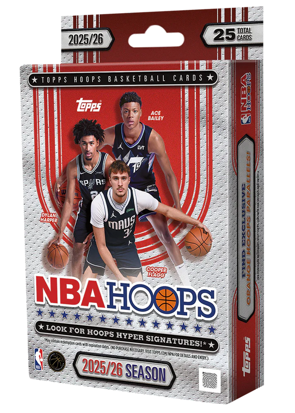 Topps NBA Hoops 2025/26 Hanger Box