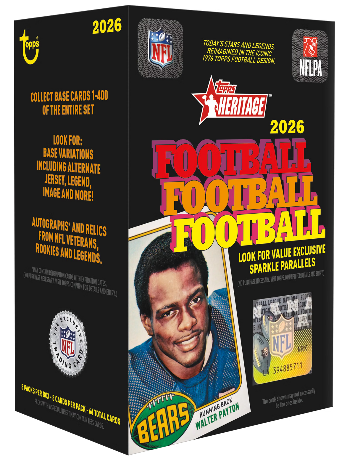Topps Heritage Football 2026 Value Box
