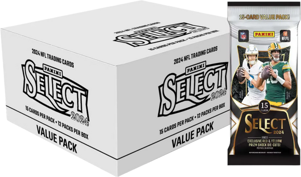 Panini 2024 Select American Football (NFL) Value (Fat Pack Box)