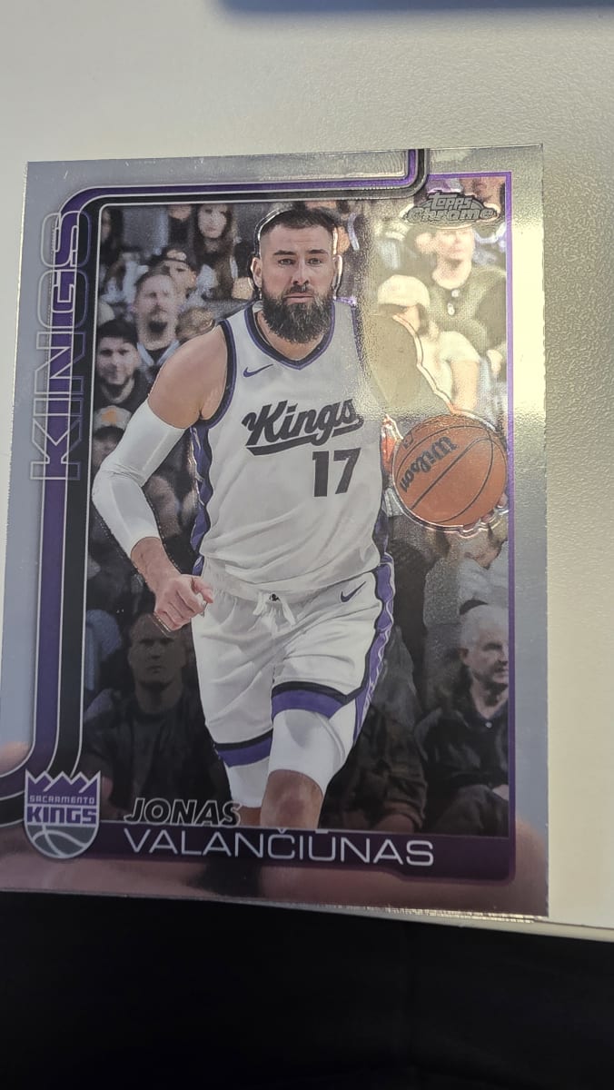 2025 Topps Chrome Jonas Valanciunas #206