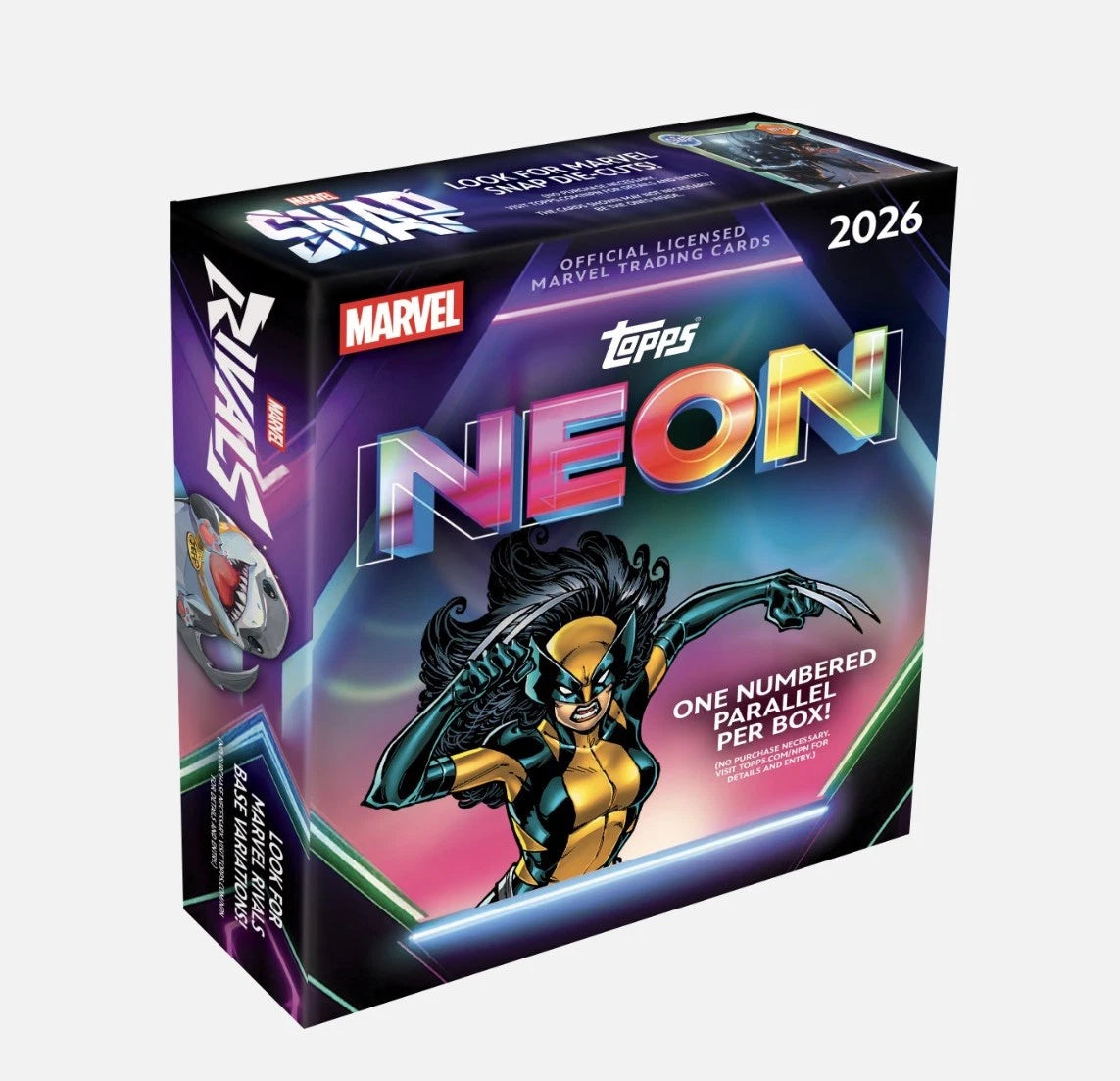 Topps Neon Marvel 2026 Mega Box