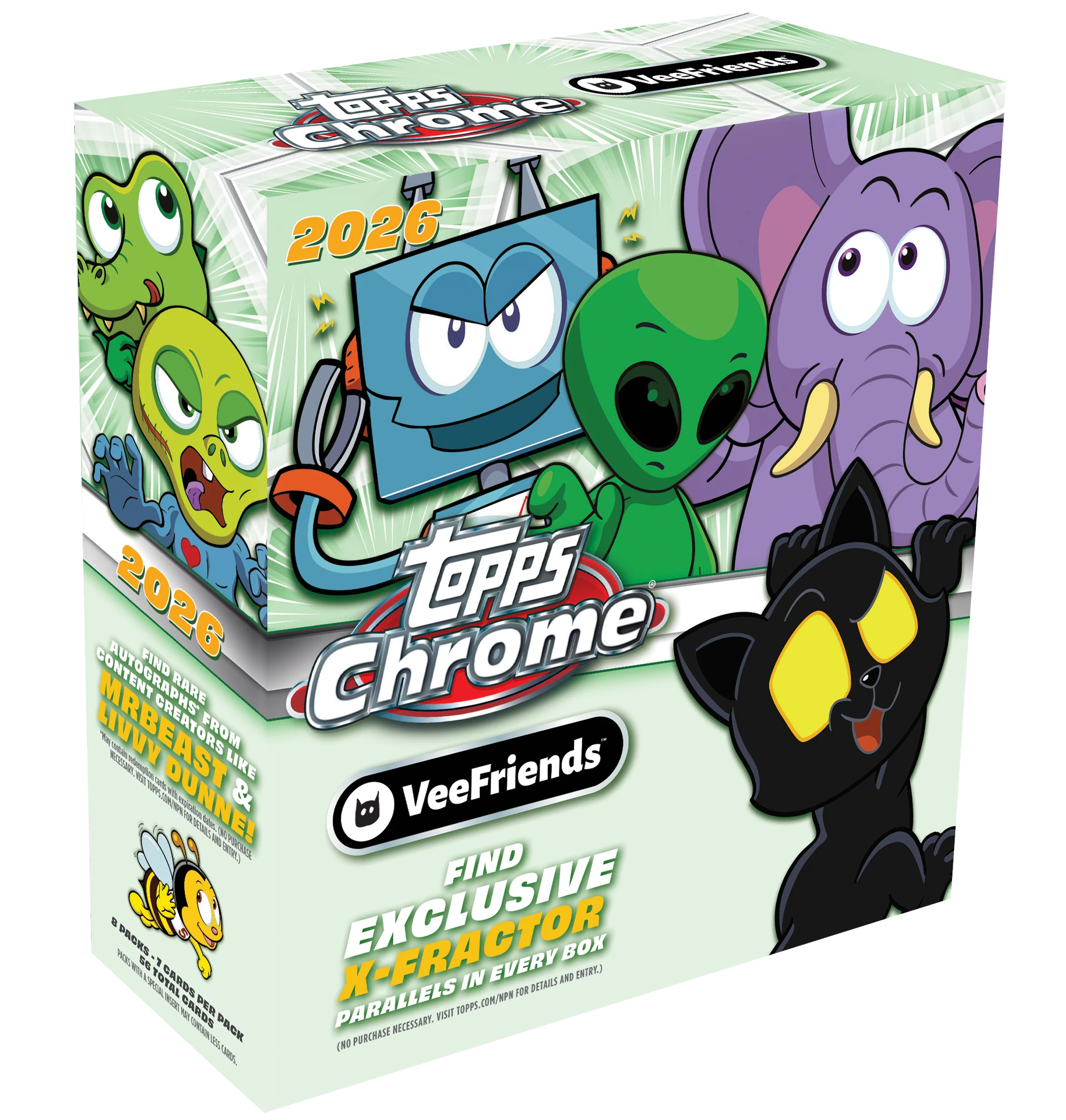 Topps Chrome VeeFriends 2026 - Mega Box