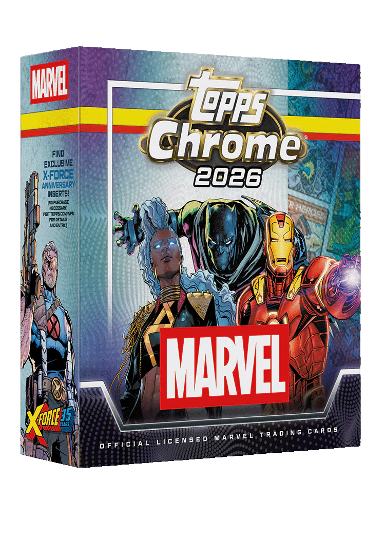 Topps Chrome Marvel Comics 2026 Mega Box [PRE-ORDER]