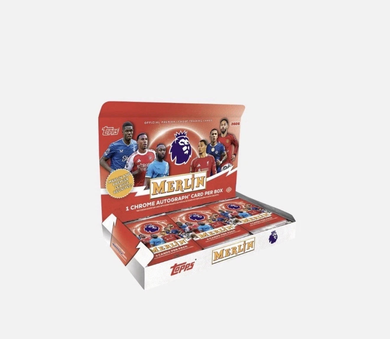 Topps Merlin Premier League 2026 Hobby Box - Pre-Order