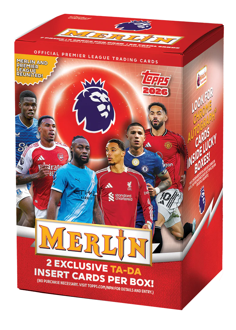 Topps Merlin Premier League 2026 Value Box - Pre-Order